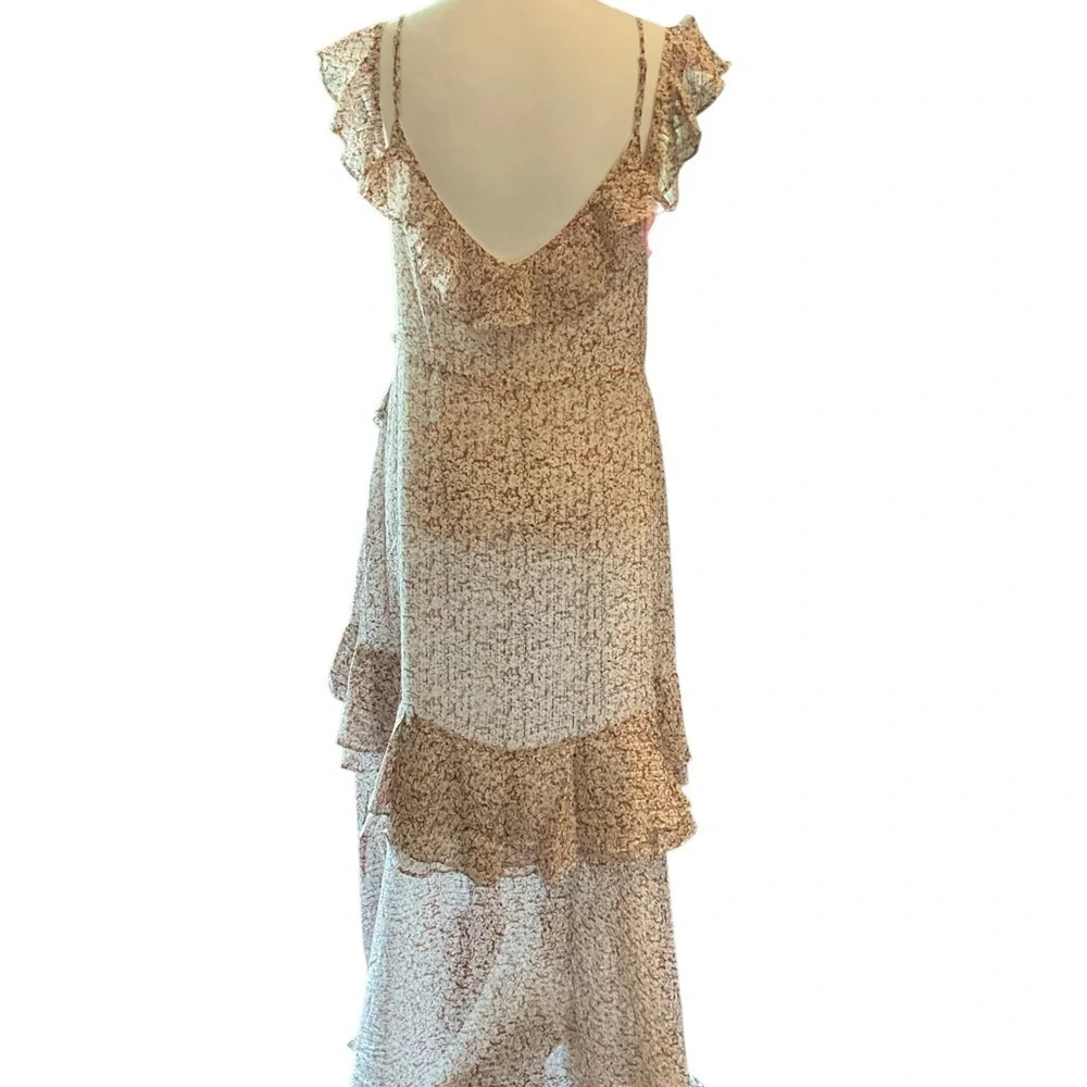 Floret Studios Asymmetrical Ruffle Dress in Cream Floral
NWOT - Picture 2 of 6